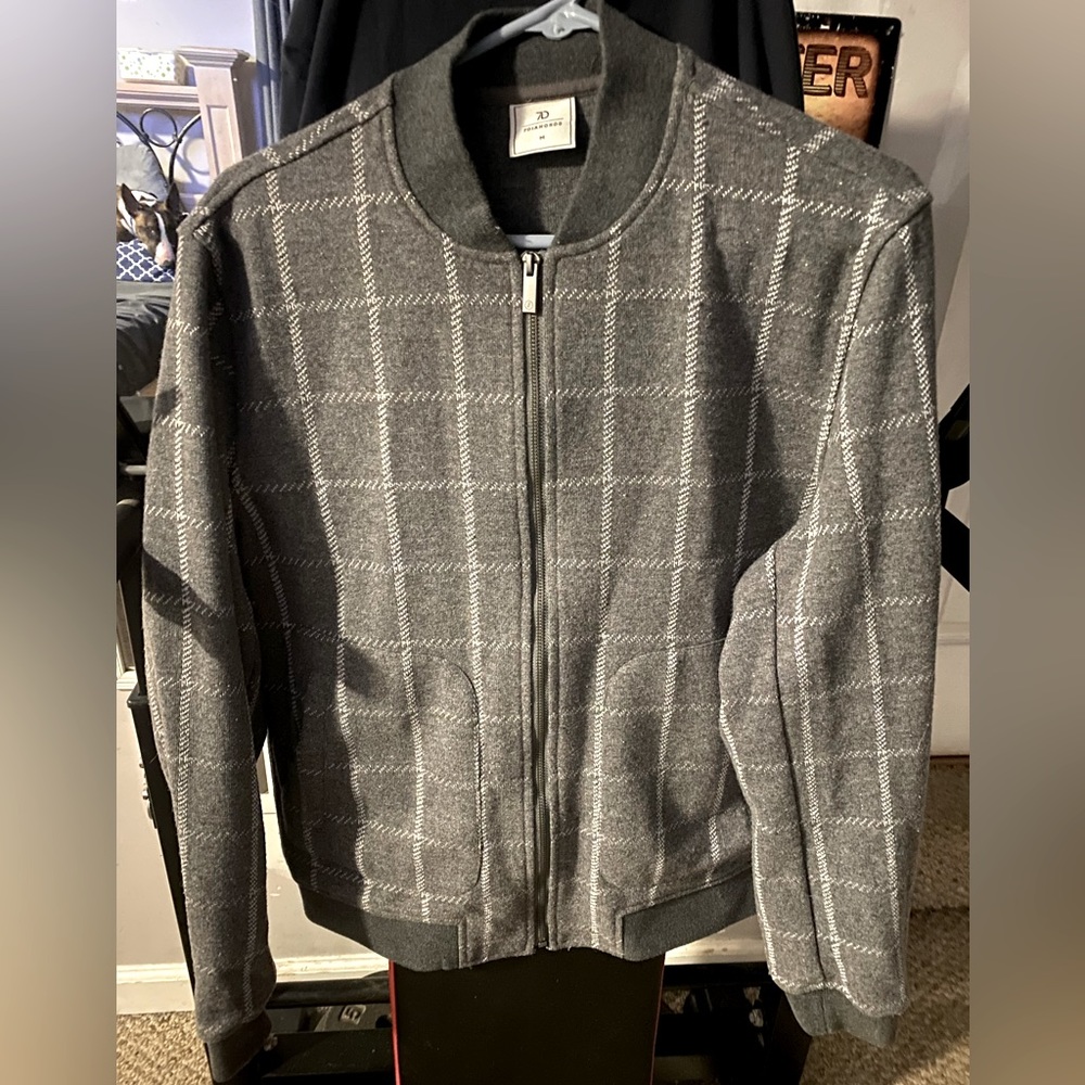 7Diamonds Men’s Bomber Jacket Medium, Pre-Owned